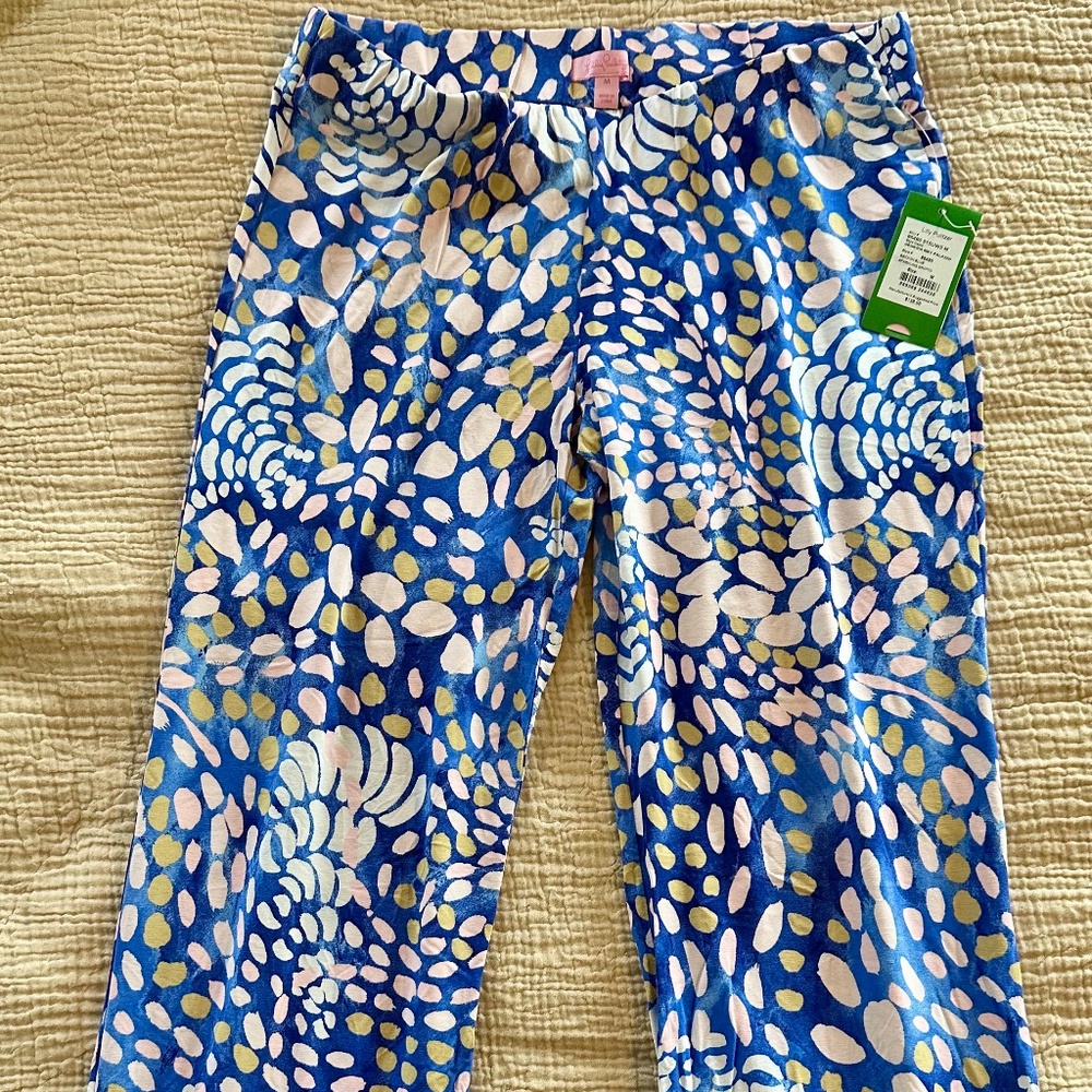 Lily pulitzer resort wear Georgia May palazzo pants. NWT. Size Medium.